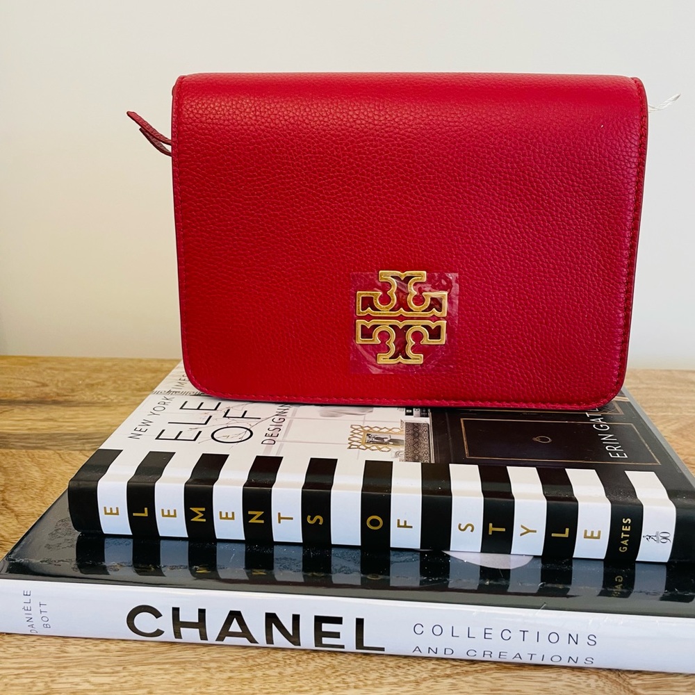 New Tory Burch Britten Combo Crossbody